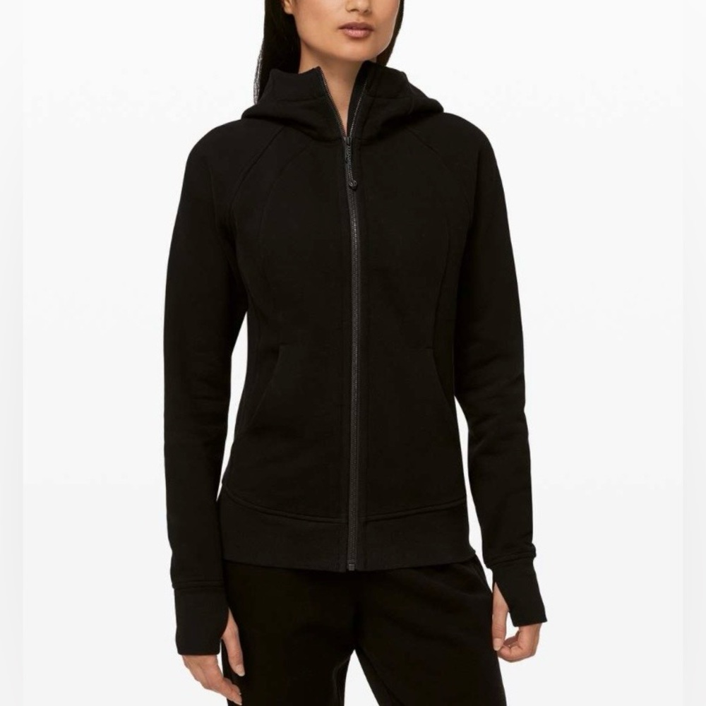 Lululemon Scuba Hoodie *Light Cotton Fleece. Black. Size 8